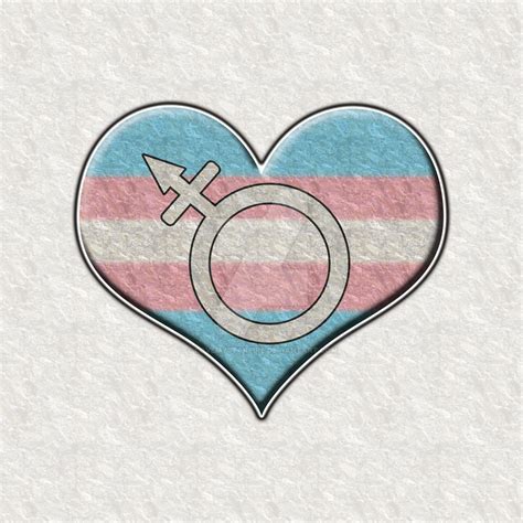 Transgender Pride Heart with Pride Symbol by lovemystarfire on DeviantArt