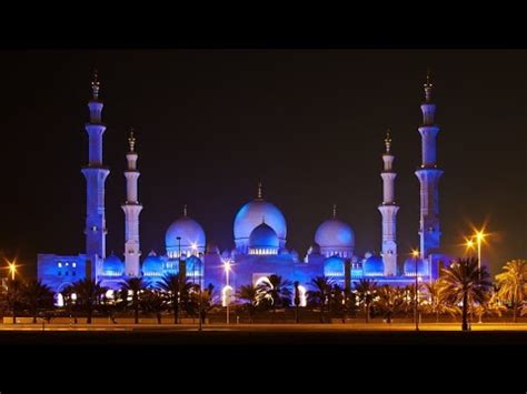 Sheikh Zayed Grand Mosque🇦🇪🇦🇪 - Night View - YouTube