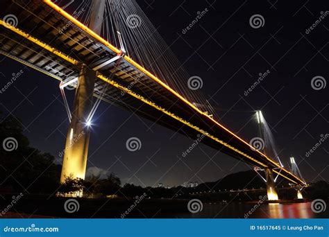 Ting Kau Bridge stock image. Image of connection, chinese - 16517645