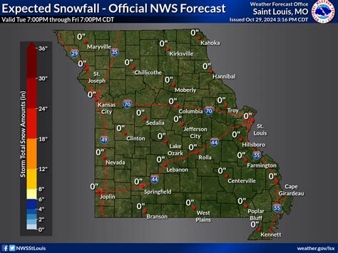 Winter Forecast For Missouri 2024 - Jana Nalani