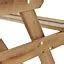 GoodHome Agad Wooden Non-foldable Picnic bench | DIY at B&Q