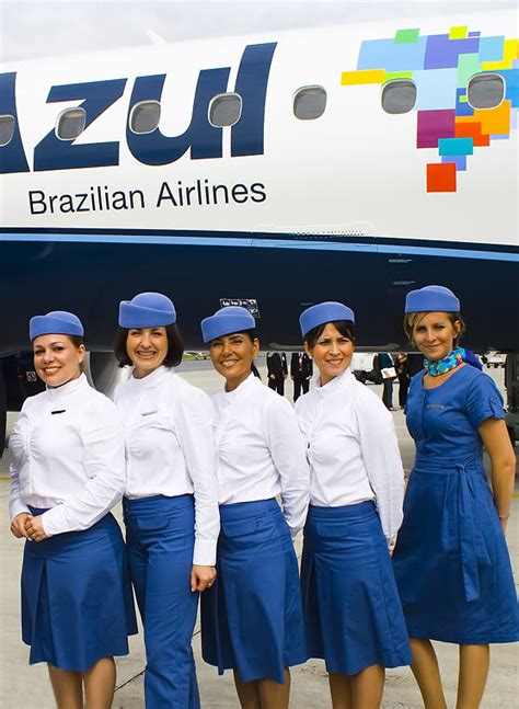 Cabin Crew Photos: Azul Brazilian Airlines Flight Attendants