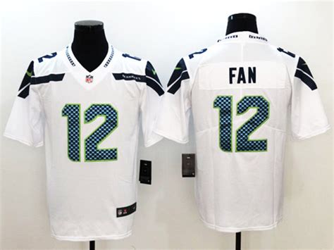 Seattle Seahawks 12th Fan White Vapor Limited Jersey|SEAHAWKS12VUW|Seattle Seahawks