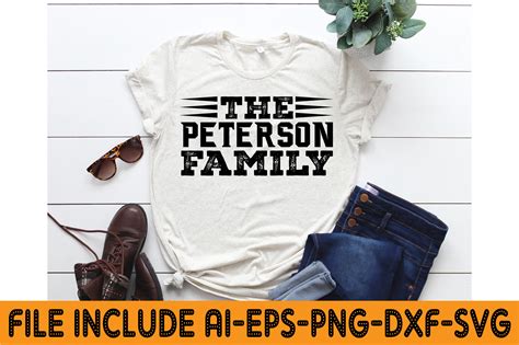 The Peterson Family Graphic by Design House · Creative Fabrica