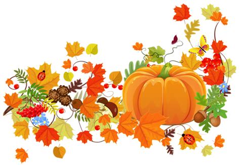 fall autumn leaves pumpkin sticker by @bombaloounderpants