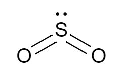 Draw a Lewis structure for SO2 in which all atoms have a formal charge of zero. | Homework.Study.com