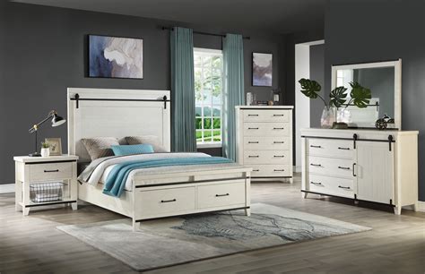 Urban Barn Panel Bedroom Suite with Storage | HOM Furniture