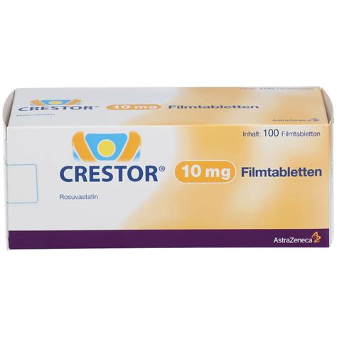 CRESTOR® 10 mg 100 St mit dem E-Rezept kaufen - Shop Apotheke