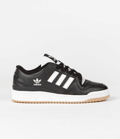 Adidas Forum 84 Low ADV Shoes - Core Black / Chalk White / Chalk White ...