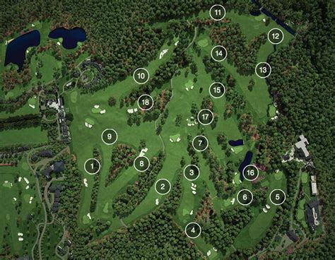 Masters: Augusta National course map and layout | Golf courses, Golf design, Augusta national