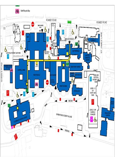 Royal Hampshire County Hospital Map | PDF