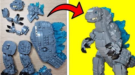 Lego Godzilla set from Godzilla vs Kong! Unoffical lego by Panlos Bricks! Speed-Build and Review ...