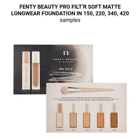 Fenty beauty samples, Beauty & Personal Care, Face, Makeup on Carousell