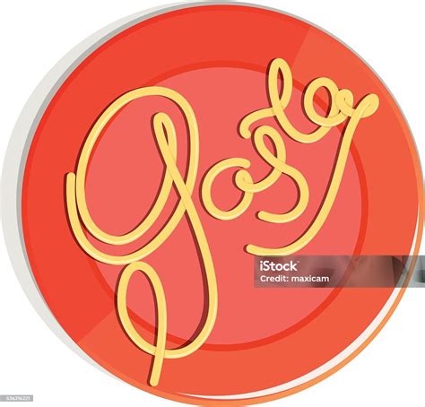 Vector Pasta Logo Stock Illustration - Download Image Now - Abstract, Cafe, Calligraphy - iStock