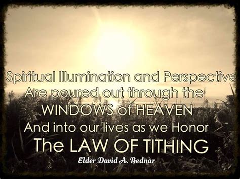 Lds Quotes About Tithing. QuotesGram