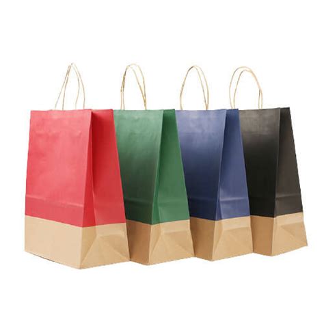 Colored Paper Shopping Bags | Bagitan Packaging