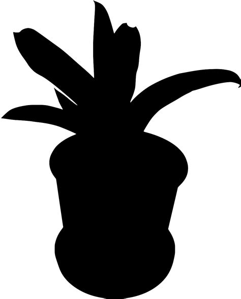 SVG > pot plant - Free SVG Image & Icon. | SVG Silh