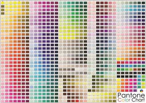 Pantone Color Chart Printable