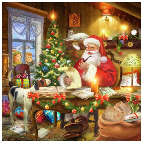 Santa's workshop Mixed Media by Patrick Hoenderkamp | Fine Art America