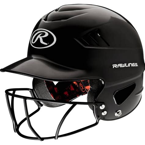 Rawlings Coolflo Batting Helmet with Face Mask, Black - Walmart.com - Walmart.com