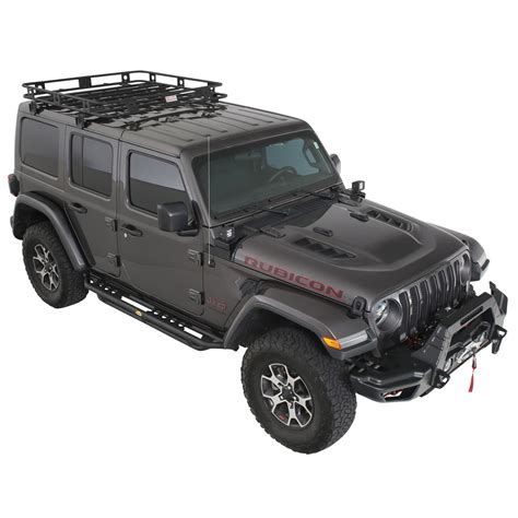 Portapacchi Smittybilt da tetto per Jeep Wrangler JLU 4 porte (2018-) e ...