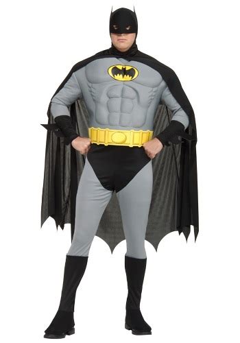 Plus Size Adult Batman Costume for Men