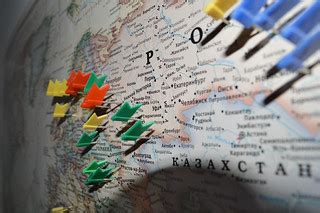 Map Flags | By the world map from National Geographic. | Sergey Tchernyakov | Flickr