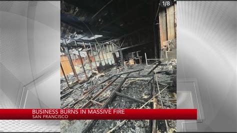 San Francisco business burns in massive fire | KRON4