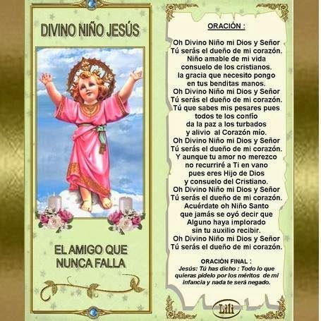 Gifs y Fondos PazenlaTormenta: ORACIONES AL DIVINO NIÑO JESÚS EN IMÁGENES | Frases de oração ...