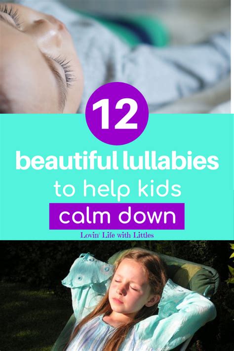 12 Beautiful Lullabies to Sing [How to Calm Down Kids with Music] • Lovin' Life with Littles in ...