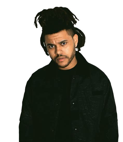 The Weeknd Hairstyle PNG Image | PNG All