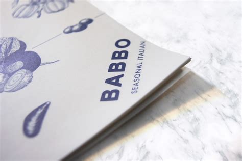 Babbo Seasonal Italian :: Behance