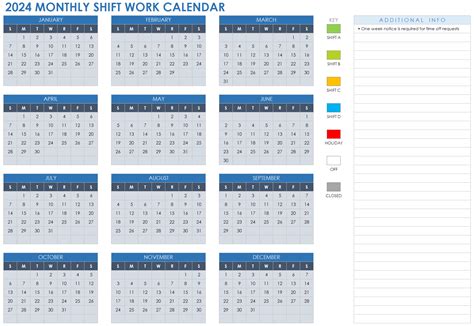 Work Calendar For 2024 - Rivy Vinita