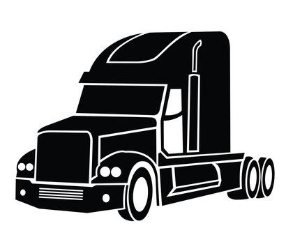 Silhouette Semi Truck Svg Free - Jaleada Mapanfu