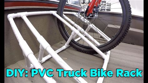 How to Build a PVC Truck Bed Bike Rack for $25 - YouTube