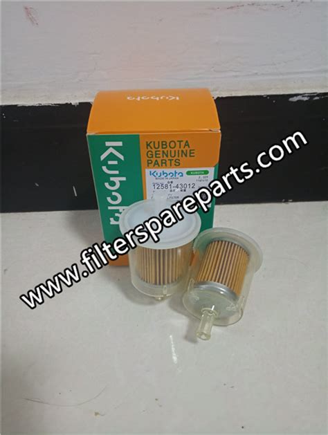 12581-43012 Kubota Fuel Filter on sale [12581-43012 factory price great quality fuel filter]