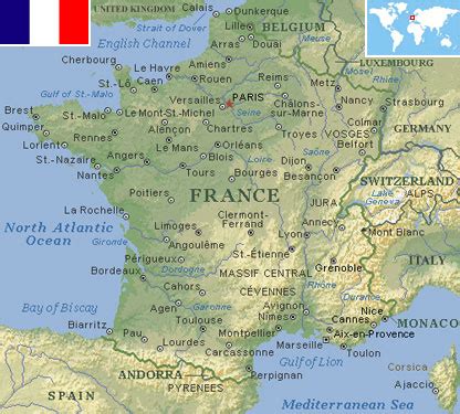 France - World Atlas - Find Fun Facts