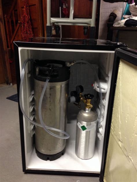 My new homemade kegerator. Plan to install a tap on top. | Kegerator, Home brewing, Drip coffee ...