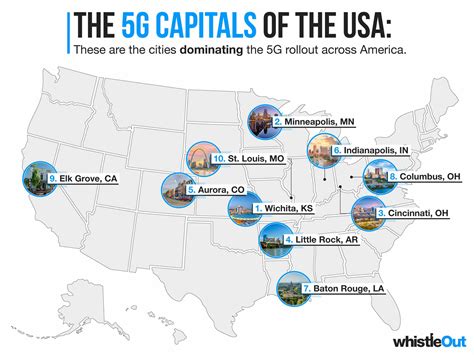 5G Capitals: Which US Cities Have the Best 5G Coverage? | WhistleOut