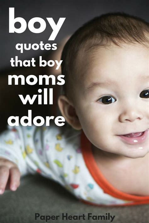 42 Baby Boy Quotes That Boy Moms Will Adore | | Toddler quotes, Baby ...