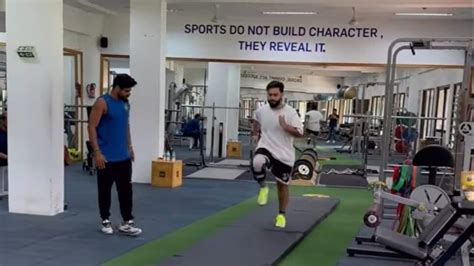 Watch: Rishabh Pant does high intensity workout in NCA, gives major fitness update - India Today