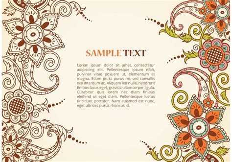 Free Vector Paisley Border 86210 Vector Art at Vecteezy