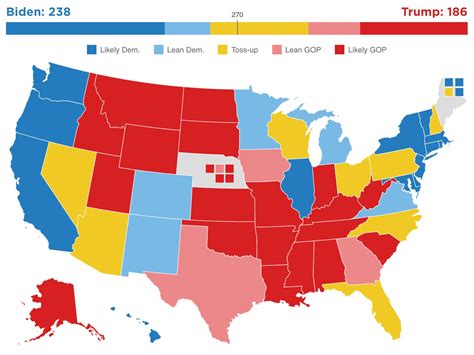 2020 Electoral Map Ratings: Biden Has An Edge Over Trump With 5 Months To Go | WJCT NEWS