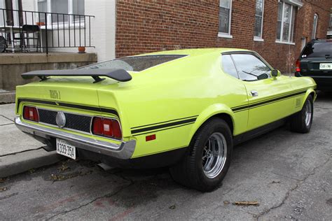 Тюнинг Mustang Mach 1 Coupe 1971, фото тюнинга