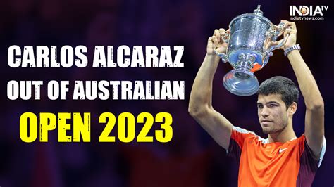 Australian Open 2023: World No.1 and US Open Champion Carlos Alcaraz to ...