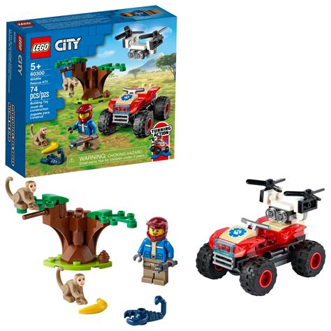 LEGO Wildlife Rescue ATV 60300 Building Set (74 Pieces) - Walmart.com