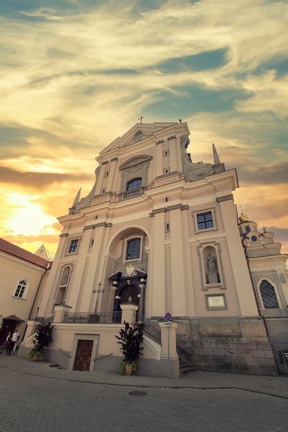 Premium Photo | Old street of vilnius city