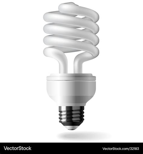 Energy saving light bulb Royalty Free Vector Image