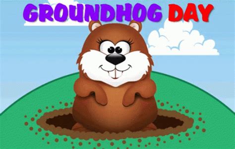 Happy Groundhog Day GIF - HappyGroundhogDay GroundhogDay - Discover & Share GIFs