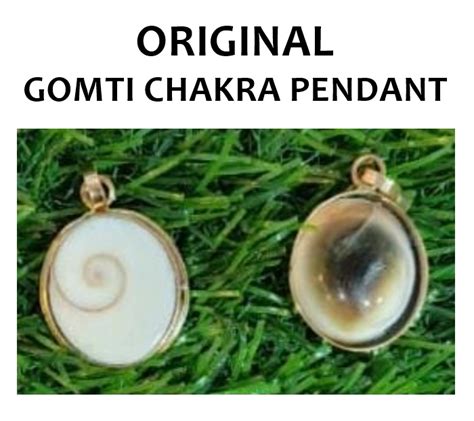 Original Unisex Gomti Chakra Pendant